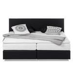 Lit boxspring Ramona VI Imitation cuir Noir - 200 x 200cm