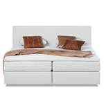 Lit boxspring Ramona VI Imitation cuir Blanc - 180 x 200cm