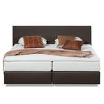 Boxspringbett Ramona VI Kunstleder Braun - 160 x 200cm