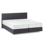 Bed Ramona VII structuurstof - Antraciet - 160 x 200cm