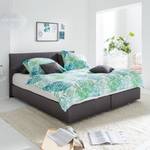 Letto boxspring Ramona VII Color antracite - 180 x 200cm