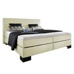 Lit boxspring Reno II Beige clair - 100 x 200cm