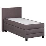 Lit boxspring Brilliant Night Avec moteur électrique - Marron chiné - 100 x 200cm - D3 medium