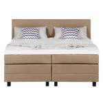 Boxspring Superior Night Gemêleerd beige - 200 x 200cm - H3 medium