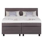 Boxspringbett Splendid Night Anthrazit - 200 x 200cm - H3