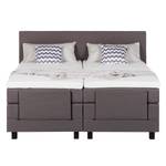 Boxspringbett Premium Night (motorisch verstellbar) - Braun Meliert - 200 x 200cm - H3