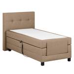 Boxspring Premium Night motorisch verstelbaar - Gemêleerd beige - 100 x 200cm - H2 zacht