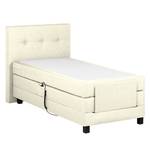 Boxspringbett Platinum Night (motorisch verstellbar) - Creme - 100 x 200cm - H2