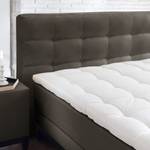 Boxspringbett Silver Night I Espresso - 140 x 200cm - H3