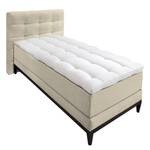 Boxspringbett Silver Night I Hellbeige - 100 x 200cm - H2