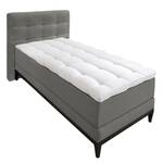 Lit boxspring Silver Night I Couleur argile - 120 x 200cm - D3 medium