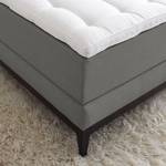 Lit boxspring Silver Night I Couleur argile - 160 x 200cm - D3 medium