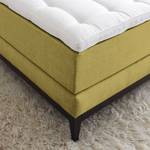 Lit boxspring Silver Night I Ocre - 200 x 200cm - D2 souple