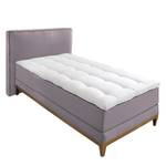 Boxspring Silver Night II Lavendel - 100 x 200cm - H2 zacht