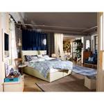 Boxspringbett Soft Cloud Stof TUS: 1 ecru - 180 x 200cm - H3 medium