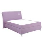 Boxspringbett Soft Line Webstoff Stoff TIM: 7 rosa - 120 x 200cm - H2