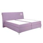 Boxspringbett Soft Line Webstoff Stoff TIM: 7 rosa - 200 x 200cm - H2