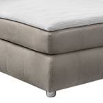 Boxspringbett Stenseby Microfaser - Hellgrau