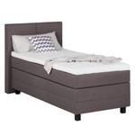 Boxspringbett Superior Night III Braun Meliert - 100 x 200cm - H2