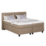 Lit boxspring Superior Night III Beige chiné - 140 x 200cm - D2 souple