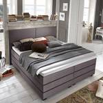 Boxspringbett Superior Night III Braun Meliert - 180 x 200cm - H3