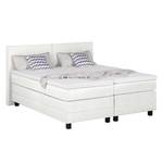 Boxspring Superior Night III Helder wit - 180 x 200cm - H3 medium