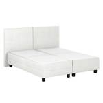 Boxspring Superior Night III Helder wit - 180 x 200cm - H3 medium