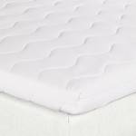 Lit boxspring Superior Night III Blanc pur - 100 x 200cm - D2 souple