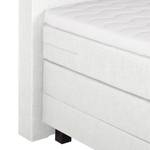 Lit boxspring Superior Night III Blanc pur - 100 x 200cm - D2 souple