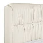 Boxspringbett Wolke7 II Echtleder Creme - 180 x 200cm - H2