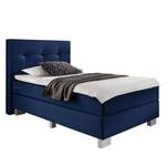 Lit boxspring Luxury Night II Bleu - 100 x 200cm - D2 souple