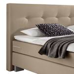 Boxspring Luxury Night II Ecrú - 200 x 200cm - H2 zacht