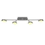 LED-plafondlamp Double Shine II Aantal lichtbronnen: 4