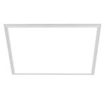 Plafonnier LED Flat I Matériau synthétique / Aluminium - 1 ampoule - Largeur : 60 cm