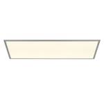 Plafonnier LED Flat I Matériau synthétique / Aluminium - 1 ampoule - Largeur : 120 cm