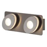 LED-wandlamp Crossing kunststof/aluminium - Aantal lichtbronnen: 2