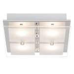 LED-plafondlamp World I glas/staal - Aantal lichtbronnen: 4