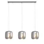 Suspension Feeling II- Verre / Fer 3 ampoules