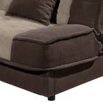 Schlafsofa Kallestad Webstoff Webstoff - Grau - Braun / Cappuccino