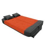 Schlafsofa Kallestad Webstoff Webstoff - Grau - Grau / Orange