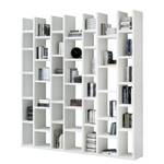 Bibliothèque Emporior II Blanc - Blanc crème - Largeur : 211 cm