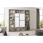 Open kast Emporior VI Beige - Wit - Plaatmateriaal - 227 x 221 x 33 cm