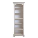 Libreria Karlotta Legno massello di pino/Bianco antico - White Washed