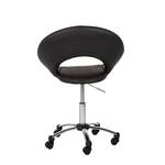 Chaise pivotante de bureau Frieder I Imitation cuir - Noir