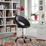 Chaise pivotante de bureau Frieder I Imitation cuir - Noir