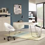 Chaise pivotante de bureau Frieder I Imitation cuir - Blanc