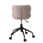 Chaise de bureau Harmi Tissu / Matériau synthétique - Gris clair