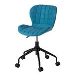 Chaise de bureau Harmi Tissu / Matériau synthétique - Bleu