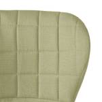 Sedia girevole da ufficio Harmi tessuto / metallo - Beige verde