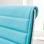 Chaise de bureau Marilyn Imitation cuir - Aqua